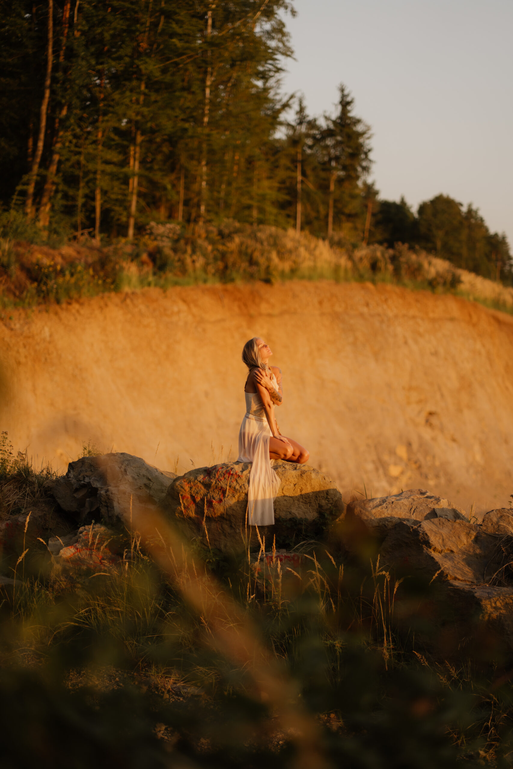 Boudoirbild, das Schönheit ohne Filter zeigt